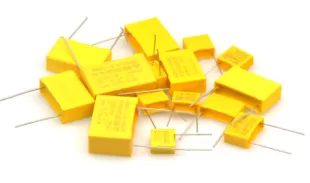 Tụ Kẹo Vàng Polyester 0.22uF 275V 15mm